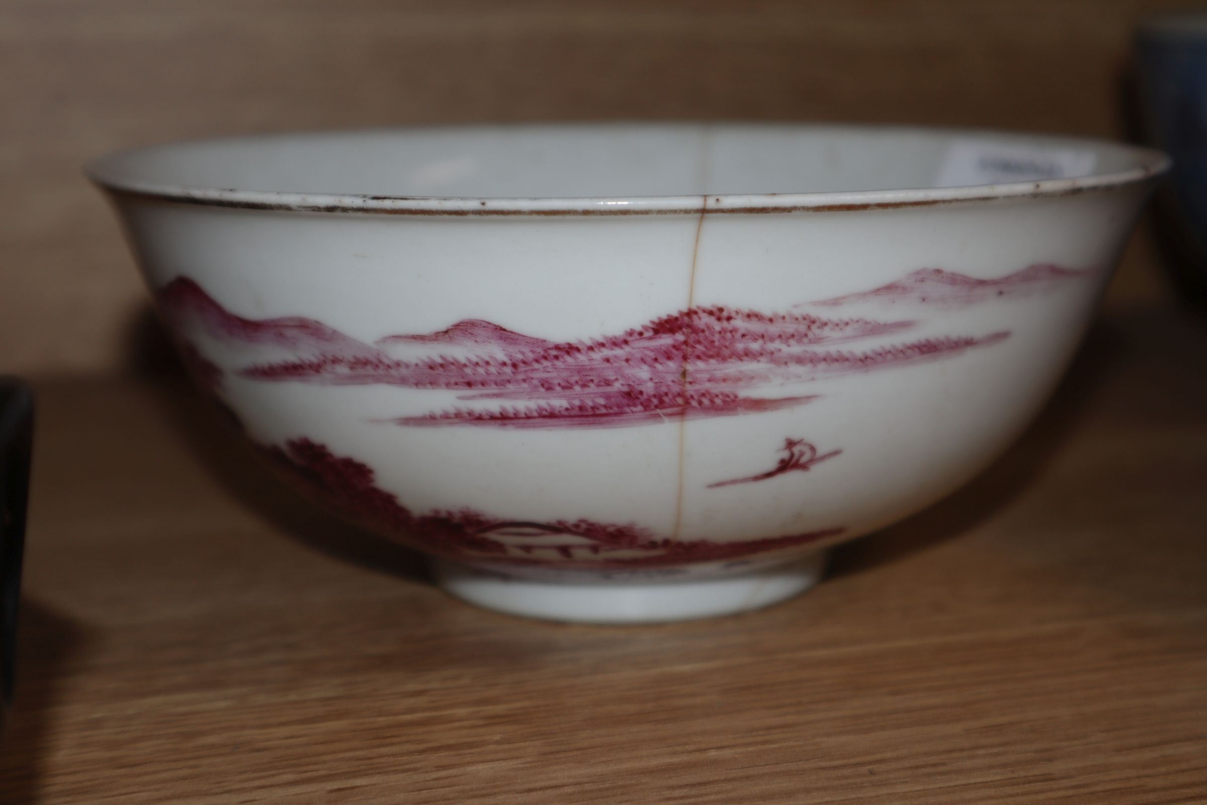 Five Chinese porcelain bowls - Image 4 of 13