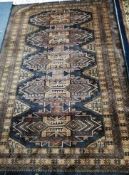 A Belouch geometric rug 180 x 120cm