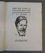 Smith, Cicely Fox - Here and There in England with Painter Brangwyn, one of 500, qto, green buckram,