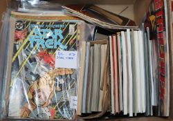 Star Trek - comics, magazines, annuals, graphic novellas, posters etc. includes Star Trek