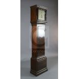 A Mid 19th century mahogany 8 day longcase regulator by E. J. Dent of Strand, London with plain case