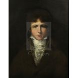 Sir William Beechey (1753-1839)oil on canvasPortrait of Captain Mackinley25 x 19.5in.