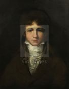 Sir William Beechey (1753-1839)oil on canvasPortrait of Captain Mackinley25 x 19.5in.