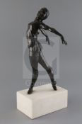 § Enzo Plazotta (1921-1981). A bronze model of Nadia Nerina, signed and numbered 5/12, on white