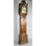 John Drury of London. A George III mahogany eight day longcase clock, the 12 inch arched brass