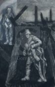 Gerald R. Jarman (British, 1930-2014)pencil and compressed charcoal on paperWW1 Series; 'Death and