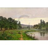 Léon Joubert (1876-1920)oil on canvasRiver landscapesigned15 x 22in.