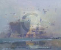 § Fred Cuming (b.1930-)oil on boardCoastal landscapesigned19.5 x 23.5in.