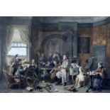 David Joseph Bles (Dutch 1821-1899)watercolourInterior scene with musicianssigned and dated '7413.75
