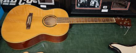 An Ozark acoustic guitar
