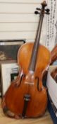 A cello and bow