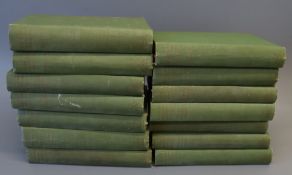 Trollope, Anthony - Works "Barsetshire Novels', 14 vols, 8vo, green cloth, limited to 525, edited by