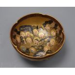 A Japanese Satsuma bowl by Hododa