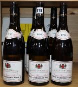Six bottles of 1998 Paul Jaboulet Aine, Crozes Hermitage, in original box