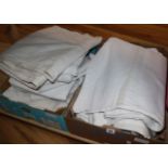 Six French linen sheets