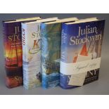 Stockwin, Julian - Four 1st editions from the Thomas Kydd series - Kydd, signed, 1988; Artemis 2002;