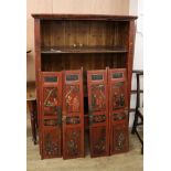 A Chinese lacquer cabinet H.164cm