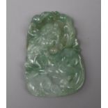 A jade pendant