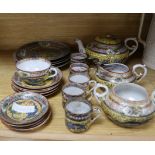 A 20th century Chinese porcelain part teaset