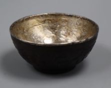 An 18th / 19th century Chinese coconut cup diameter 11cm