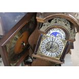 Assorted clocks, movements and scales