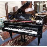 An R. Gors & Kallmann boudoir grand piano