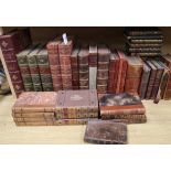 A quantity of assorted Victorian and later decorative bindings