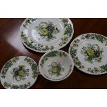 A quantity of Masons Ironstone 'Strathmore' pattern tableware