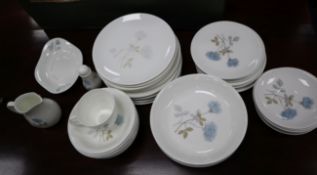 A quantity of Wedgwood 'Ice Rose' pattern tableware