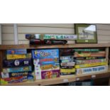 A quantity of boxed vintage and modern board games 2 boxes