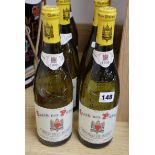 Six bottles 1998 Chateauneuf-du-Pape blanc, Clos des Papes Avril, Rhone, 93/100 WS 11/19