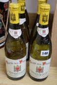 Six bottles 1998 Chateauneuf-du-Pape blanc, Clos des Papes Avril, Rhone, 93/100 WS 11/19