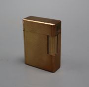 A Dupont gold plated lighter