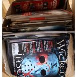 Monster & Hammer horror magazines, movie magazines and Radio Times