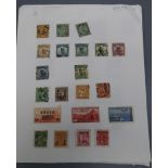 A collection of Chinese stamps