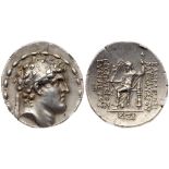 Seleukid Kingdom. Alexander I Balas. Silver Tetradrachm (16.22 g), 152/1-145 BC