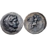 Macedonian Kingdom. Alexander III 'the Great'. Silver Decadrachm (41.04 g), 336-323 BC