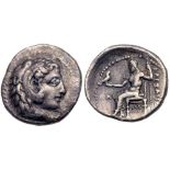 Macedonian Kingdom. Alexander III 'the Great'. Silver Hemidrachm (2.03 g), 336-323 BC. VF