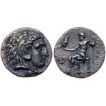 Macedonian Kingdom. Alexander III 'the Great'. Silver Tetradrachm (15.15 g), 336. VF