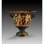 Apulian red-figure bell-krater from the Workshop of the Darius- and Underworld Painter. 340 - 330