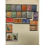 STAMPS - A PART BRITISH COMMONWEALTH COLLECTION mint and used, including mini sheets and booklets