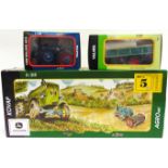 A KOVAP (CZECH REPUBLIC) TINPLATE COLLECTION comprising a No.0360, Lanz Bulldog 4016 Tractor, boxed;