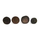 COINS & TOKENS - ASSORTED comprising an Elizabeth I shilling, undated; another hammered coin; a