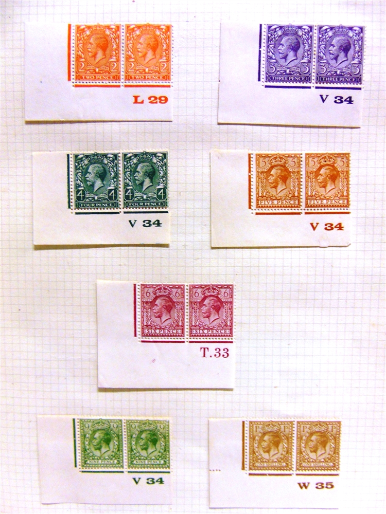 STAMPS - A GREAT BRITAIN COLLECTION including a QV 1d. black, CF, three margins (narrow left upper), - Image 7 of 7