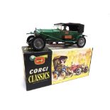 A CORGI CLASSICS NO.9001, 1927 BENTLEY LE MANS green, racing number 3, near mint, boxed, the box