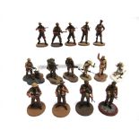 ASSORTED METAL MODEL SOLDIERS by Oryon (8), Corgi (6), and another (1), all unboxed, (15).