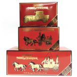 THREE MATCHBOX 'MODELS OF YESTERYEAR' comprising a No.YS-39, 1820 Passenger Coach and Horses; YS-46,