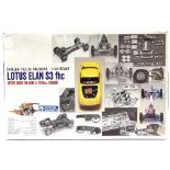 A 1/24 SCALE GUNZE SANGYO LOTUS ELAN S3 FHC UNMADE PLASTIC KIT boxed.