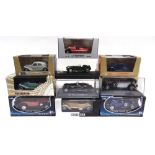 TEN 1/43 SCALE DIECAST MODEL CARS by Ixo (1), Solido (3), Brumm (3) and others (3), most mint or