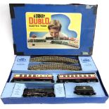 [OO GAUGE]. A HORNBY DUBLO NO.EDP12, PASSENGER TRAIN SET comprising a B.R. Duchess Class 4-6-2